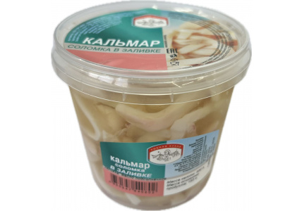 Кальмар в масле, 350г