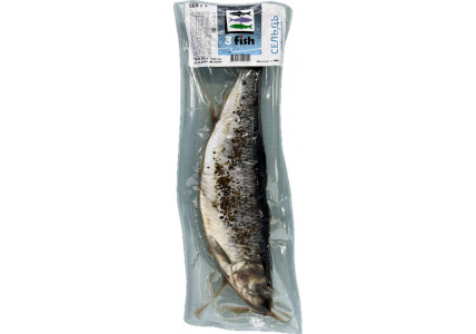 Сельдь соленая неразделанная В/У, 600г